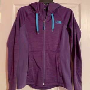 The North Fact Purple lighter weight jacket size womens small